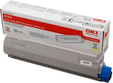 Toner OKI 44059209, 10.000 faqe, Yellow