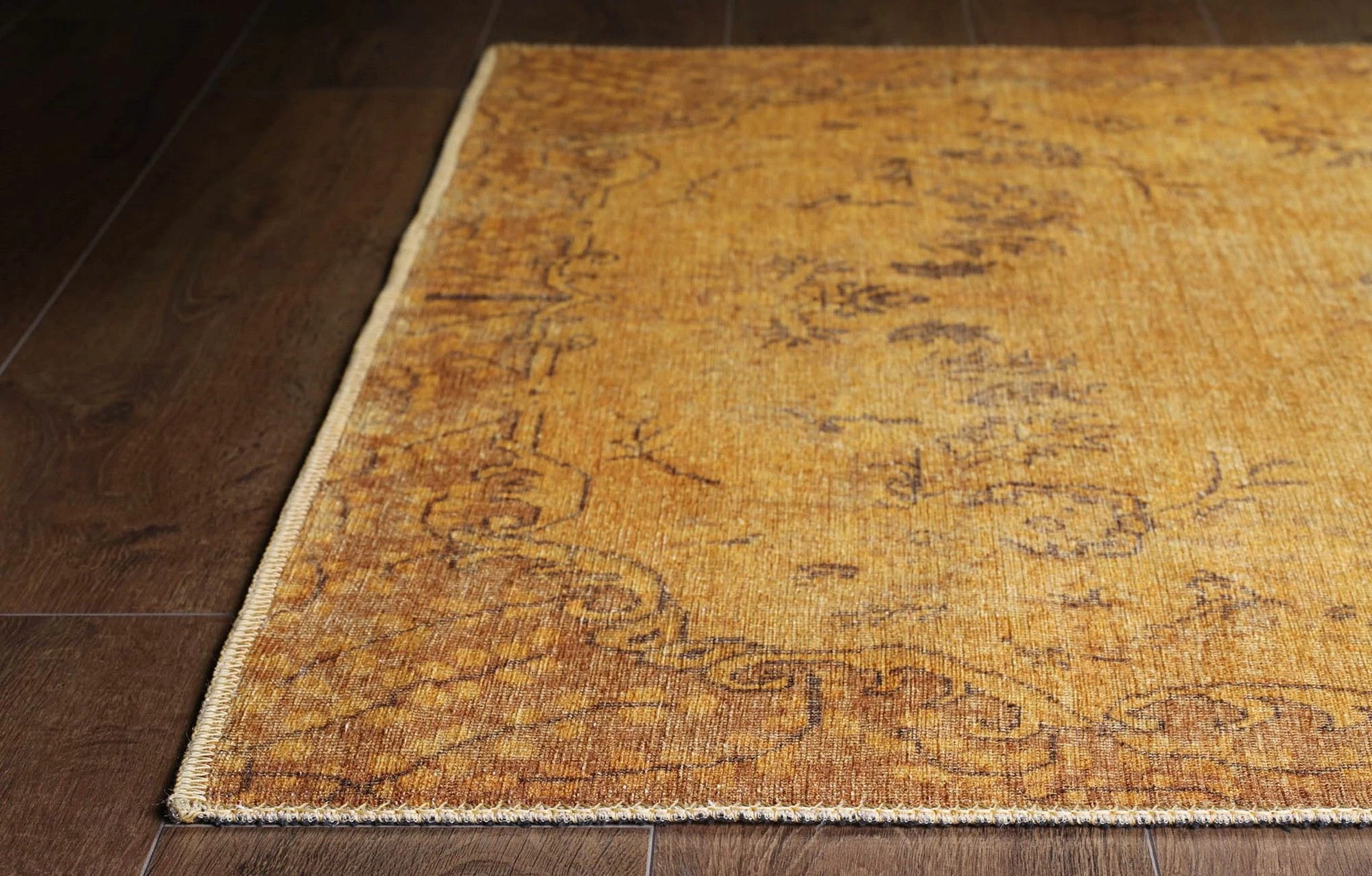 Qilim Conceptum Hypnose, Dorian Chenille, ngjyrë e verdhë AL 27, 140x190 cm