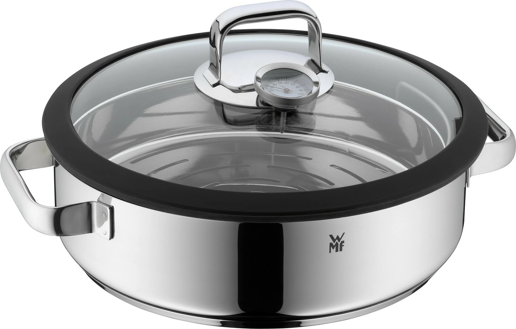 Tenxhere WMF Vitalis 1743016040, 5 L, Inoks, Qeramike, Gaz, Induksion, Inoks, Qelq