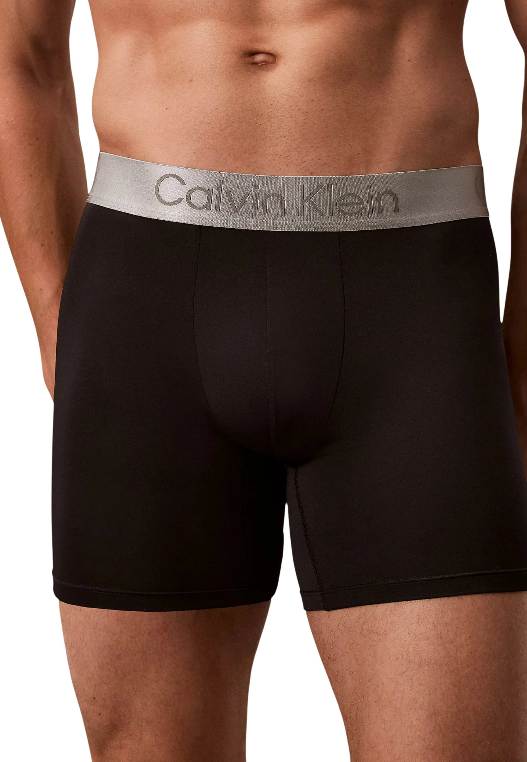 Të brendshme për meshkuj Calvin Klein Underwear BOXER BRIEF 3PK LV00NB4124, të zeza/bardha [Madhësia: M]