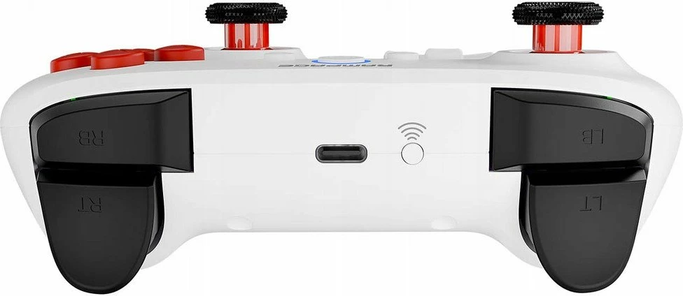 Gamepad Rampage Hydra HYDRA-WHITE, Bluetooth/2.4GHz/USB, RGB, për PC/Switch/telefon, i bardhë 8