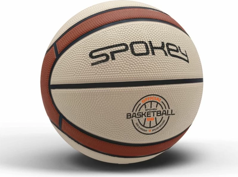 Top basketbolli Spokey, për të gjithë, e zezë