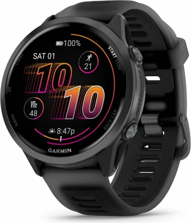 Orë sportive Garmin Forerunner 570, e zezë