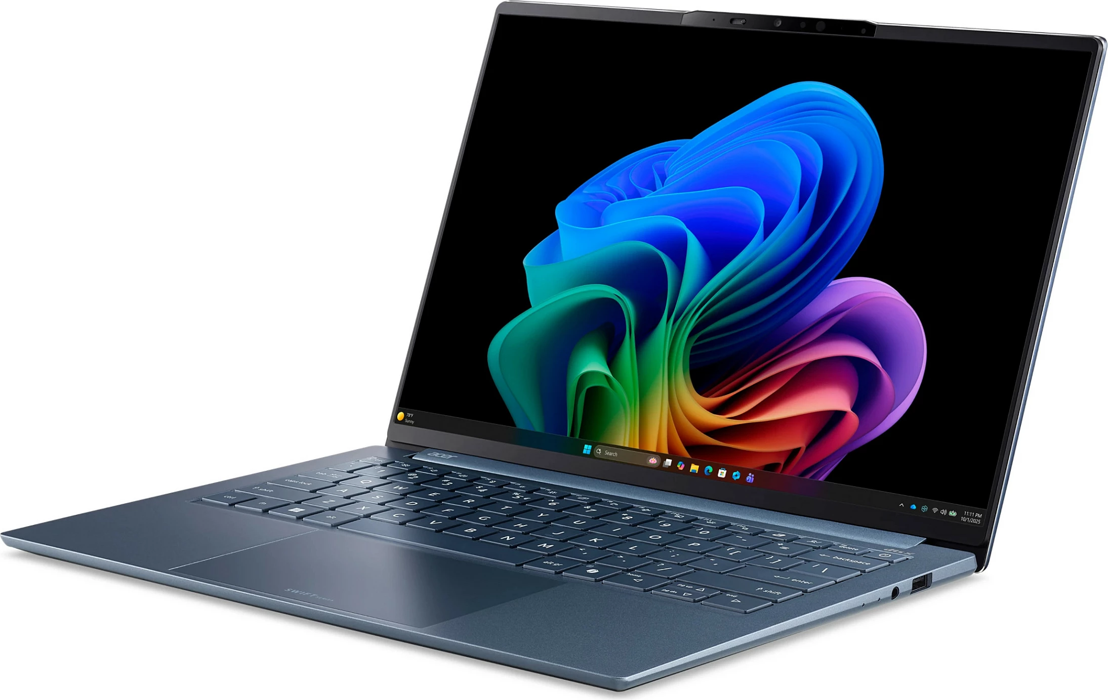 Laptop Acer Swift Go 14 SFG14-I71-983G, Core Ultra 9 386H, 16GB RAM Memorje, 512GB SSD, OLED, Windows 11 Home, blu