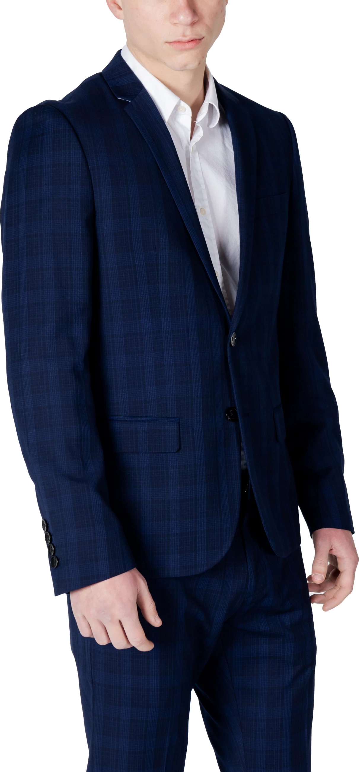 Jakne për meshkuj Antony Morato Bonnie Slim Fit MMJS00018, blu navy [Madhësia: L]
