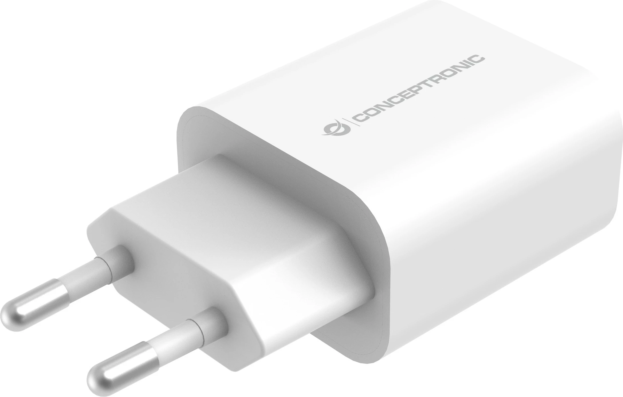 Karikues Conceptronic 1Port USB-C 25W PD3.0/PPS i bardhë