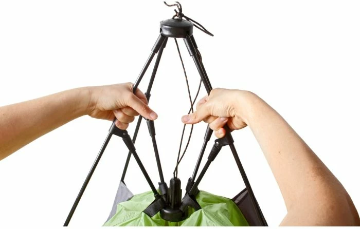 Tendë automatike BRUNNER Strato 2 Automatic 0102978N, për 2 persona, 210×140×105 cm, 1500 mm, jeshile/gri