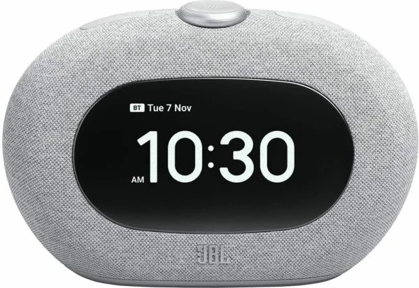 Altoparlant JBL Horizon 3, radio alarm me DAB+/FM, Bluetooth 5.3, USB-C, 2x5W, gri