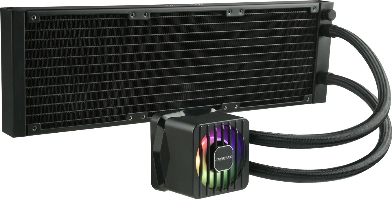 Ftohës uji Enermax LIQMAXFLO SR ELC-LMF360-SF, 360mm, LED, i zi
