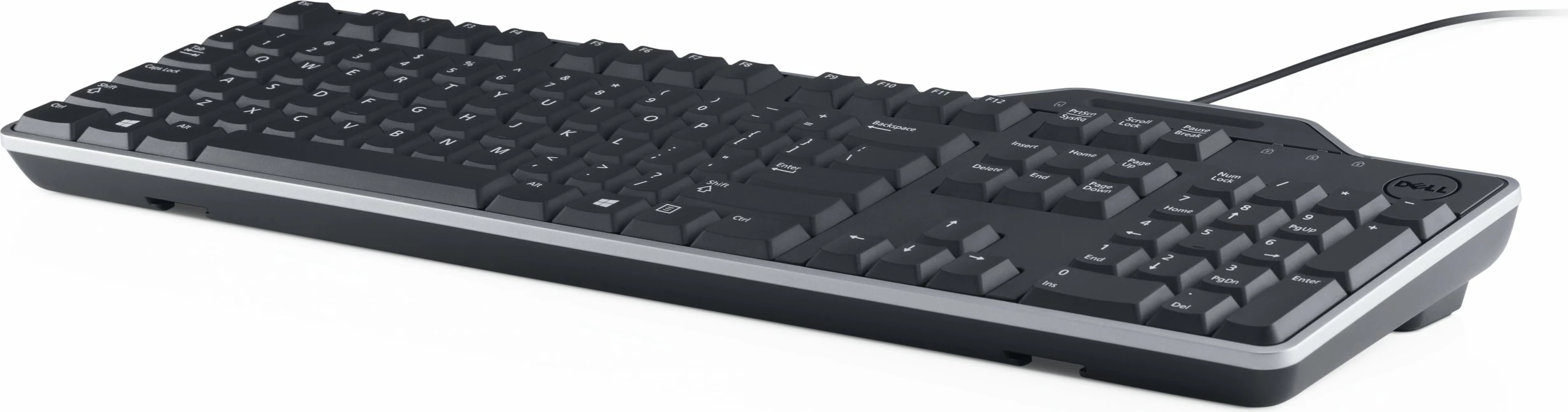 Tastierë DELL KB813, USB, smartcard, e zezë