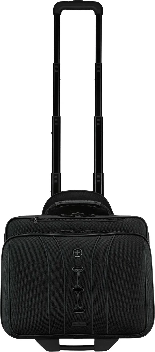 Çantë laptopi Wenger Legacy Black Series 15.6 inç me rrota, e zezë