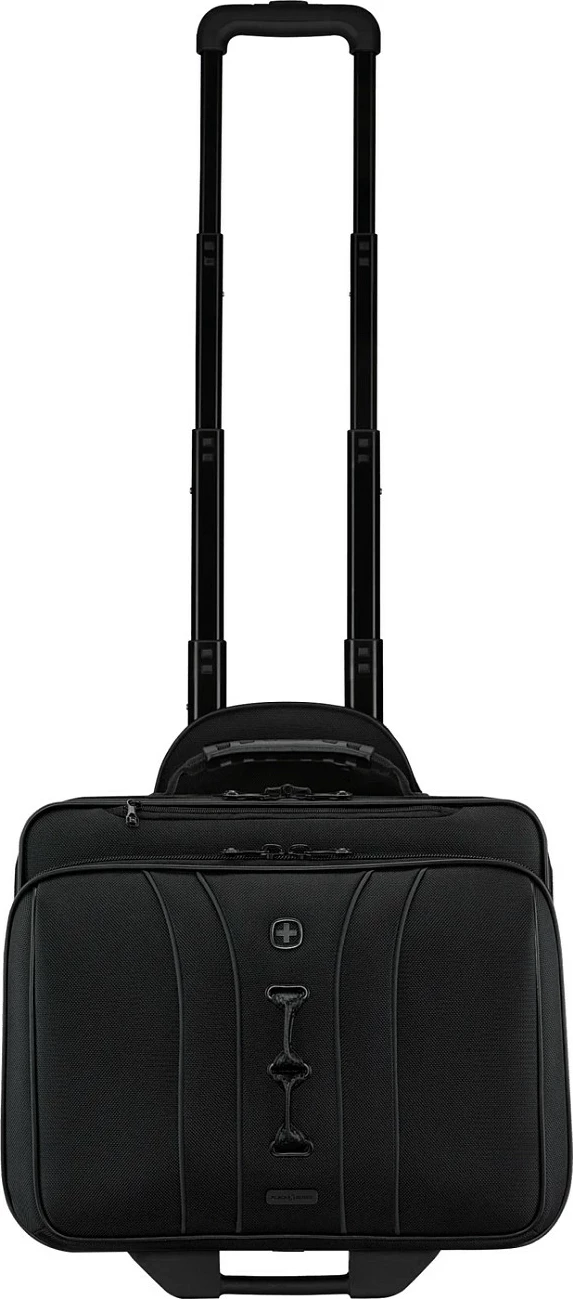 Çantë laptopi Wenger Legacy Black Series 15.6 inç me rrota, e zezë