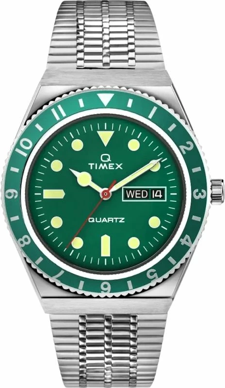 Orë dore për meshkuj Timex, e argjendtë