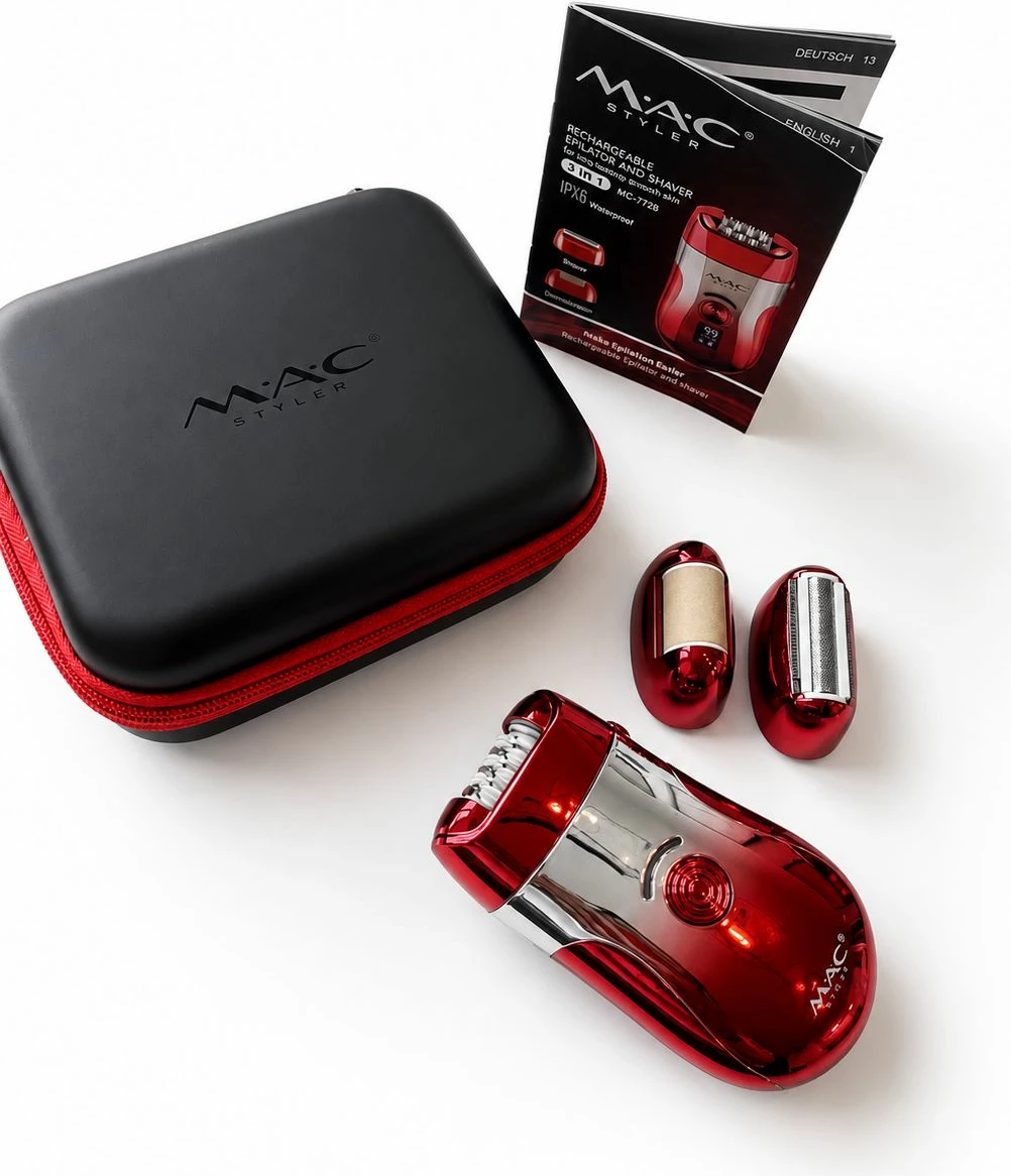 Epilator & rrojtëse MAC Styler 3 in 1 MC-7728