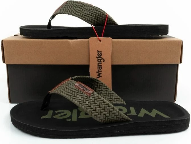 Flip-flopa për meshkuj Wrangler Zane, të gjelbra [Madhësia: 42]