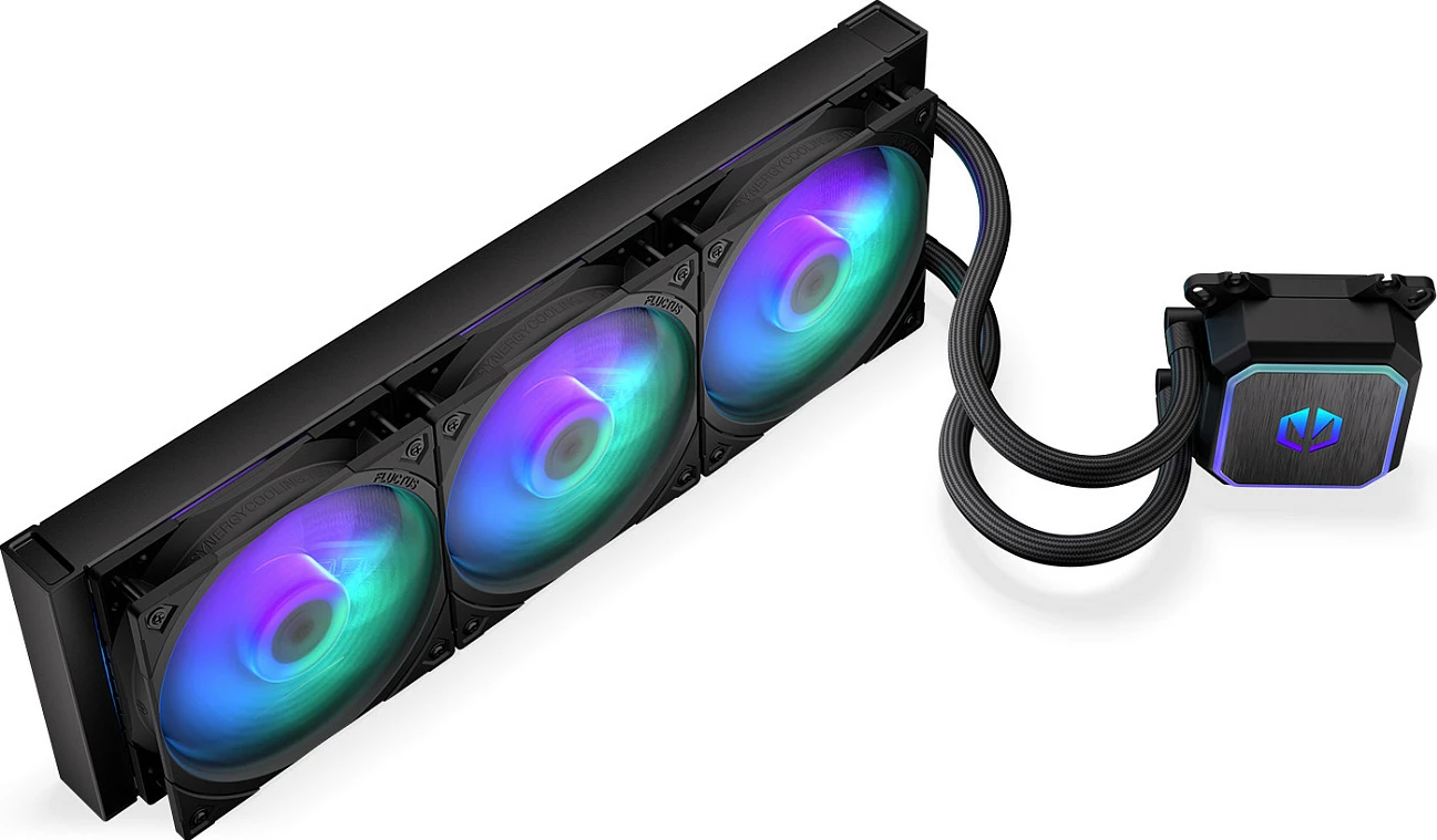 Ftohës i lëngshëm AIO për CPU Endorfy Navis F360 ARGB, 360mm, 3x120mm, i zi