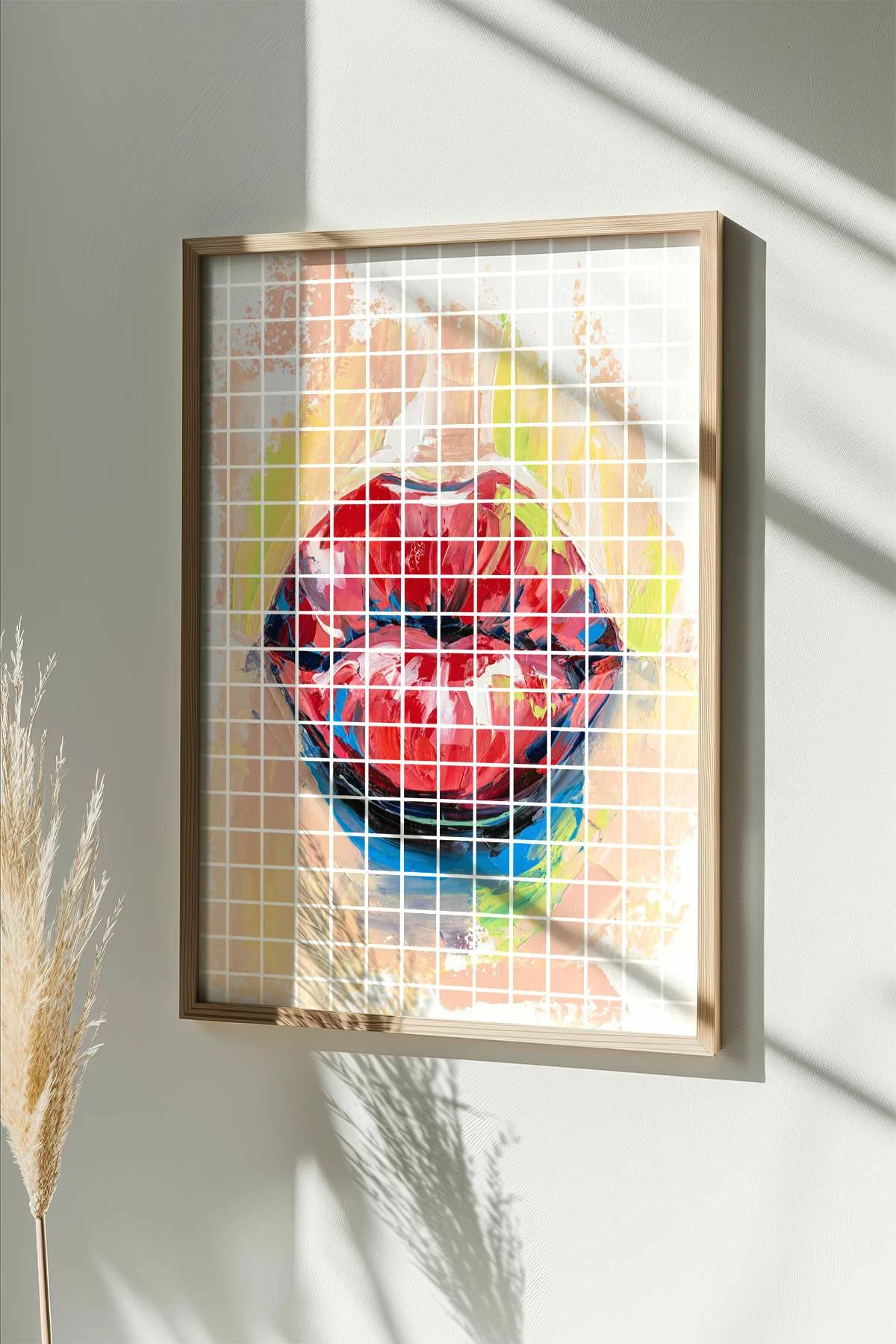 Pikturë dekorative me kornizë, Wallity Popkare15, shumëngjyrëshe, 33x48cm