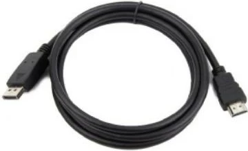 Kabllo Gembird CC-DP-HDMI-5M, DisplayPort në HDMI, 5m, e zezë