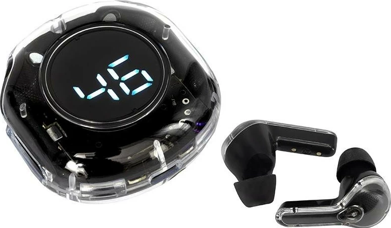 Kufje Tracer T1 Neo, True Wireless, Bluetooth 5.3, mikrofon, të zeza