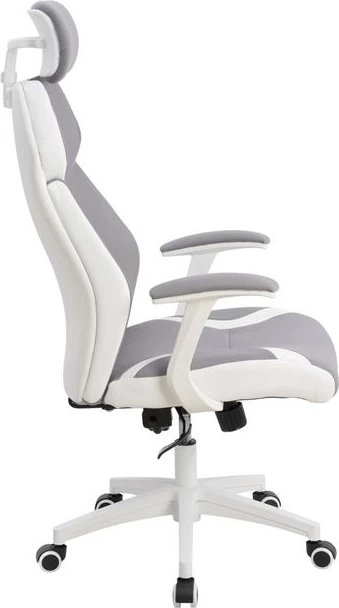 Karrige për zyre SALENA FH1086.10, hiri/e bardhë