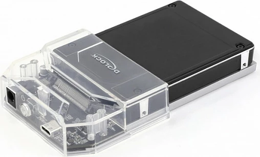Docking station DeLOCK për U.2 SSD, USB-C 3.2 Gen2 10Gbps, e zezë