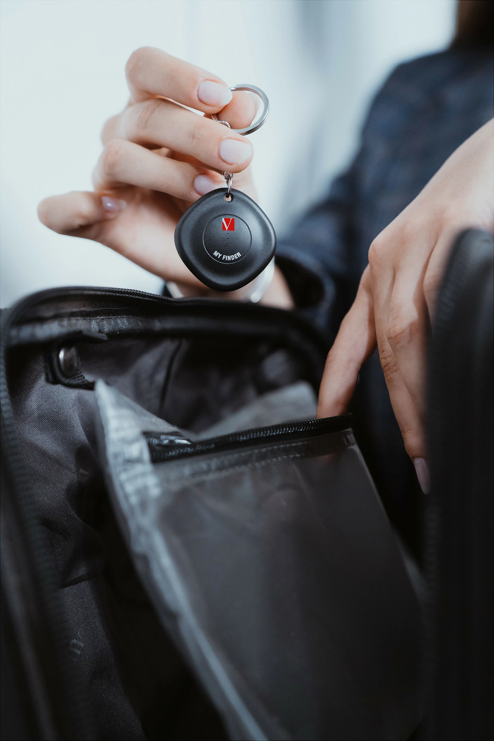 Gjetës Bluetooth Verbatim MYF-01, Apple Find My, IP66, i zi