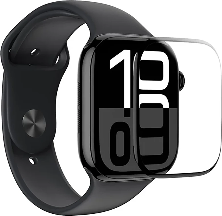 Mbrojtës ekrani AmazingThing Radix për Apple Watch 42mm, me kornizë të zezë