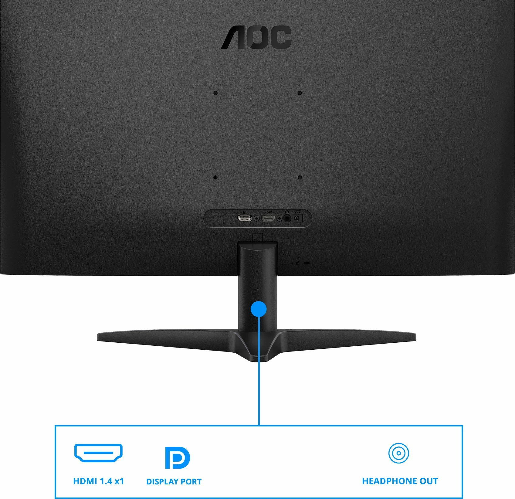 Monitor AOC 27B36X 27\" Full HD IPS 144Hz 0.5ms HDR10 Adaptive Sync VESA, zi