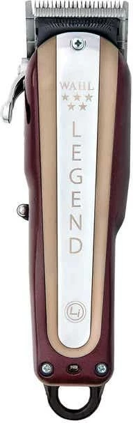 Makinë rroje flokësh Wahl Cordless Legend 08594-016, pa kabllo, Silver/Burgundy