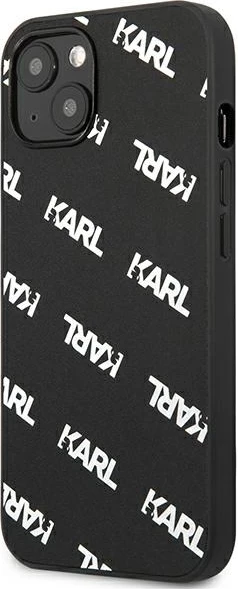 Mbështjellës Karl Lagerfeld KLHCP13SPULMBK3 për iPhone 13 mini, hardcase, i zi