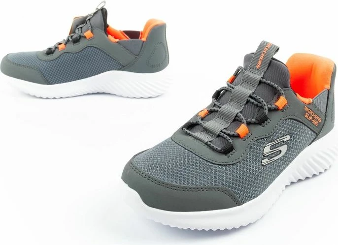 Atlete për fëmijë Skechers, gri [Madhësia: 30]