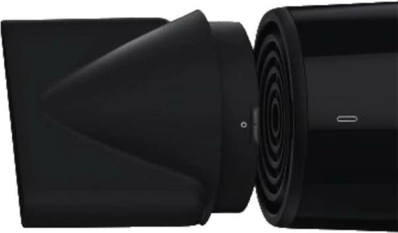 Tharëse flokësh Braun Haircare HD4 1 (BRHD410E), e zezë, 1 copë