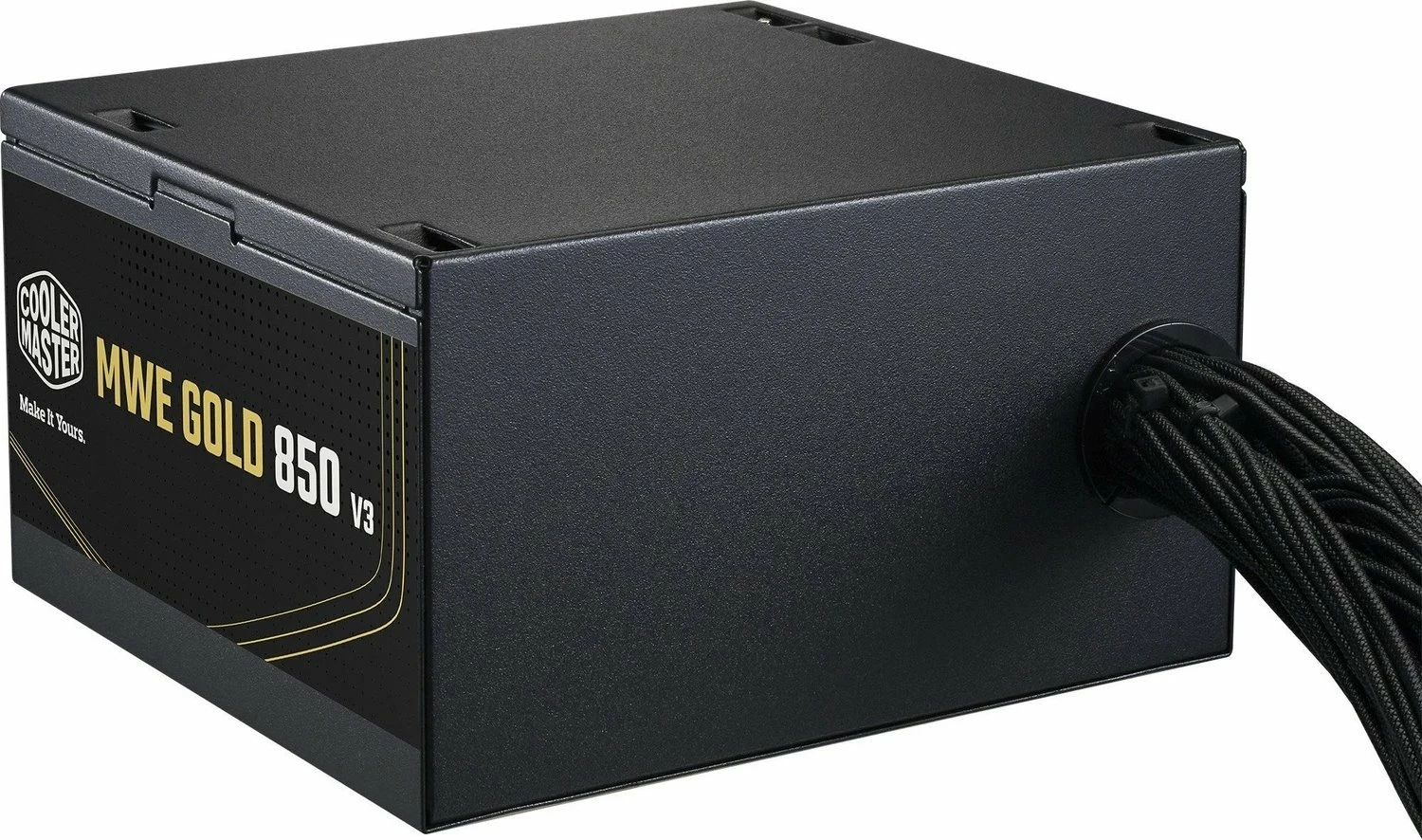Furnizues rryme (PSU) Cooler Master MWE Gold V3 850W ATX 3.1 80 Plus Gold, i zi (MPE-8506-ACAG-BEU)