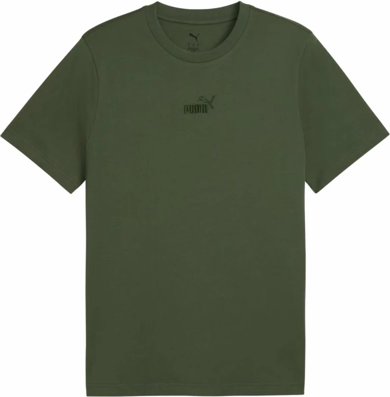 Maicë për meshkuj Puma ESS Small No. 1 Logo Centered Tee 692912 86, e gjelbër e errët [Madhësia: L]