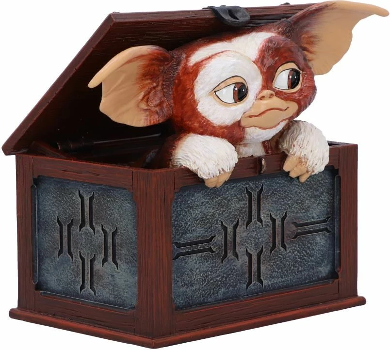 Figurinë NEMESIS NOW Gremlins Gizmo "You Are Ready" prej rrëshire, e pikturuar me dorë
