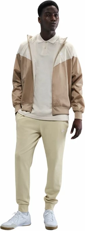 Pantallona sportive Nike Club Knit Jogger për meshkuj, bezhë [Madhësia: L]
