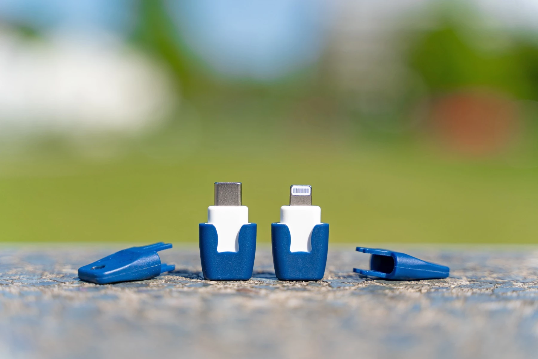 Pajisje kundër pickimeve të insekteve HEAT IT V3 USB-C, e kaltër