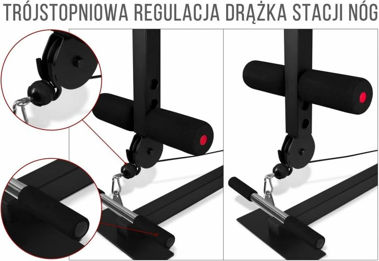 Atlas me stol multigym PRO BMG 4700, grumbull 66kg