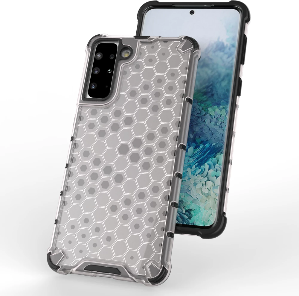 Mbështjellës Hurtel Honeycomb për Samsung Galaxy S22, transparent
