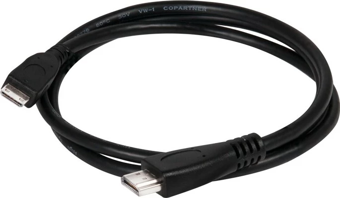Kabllo HDMI Club3D Mini-HDMI në HDMI 2.0, 1m, e zezë