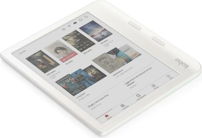 Lexues elektronik Kobo Libra Colour N428-KU-WH-K-CK 30GB i bardhë