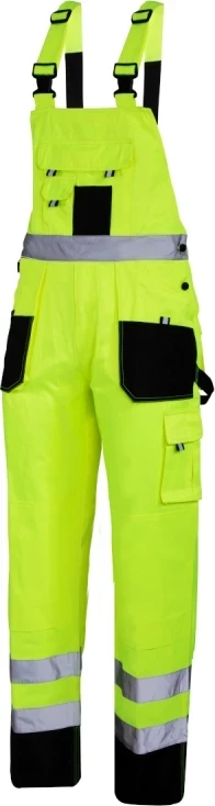 Pantallona pune me tiranta LAHTI PRO CE Lightweight Pro L4061405, 2XL, verdhë fluorescente/zi