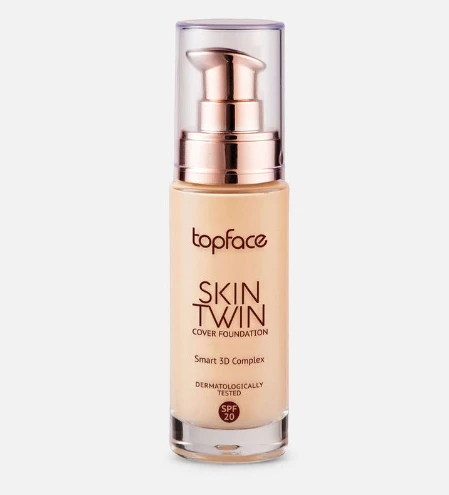 Fondatinë Top Face Skin Twin 007, 32 ml