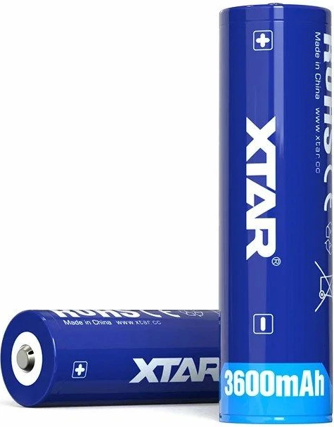 Bateri XTAR 18650-3600 Li-Ion me mbrojtje