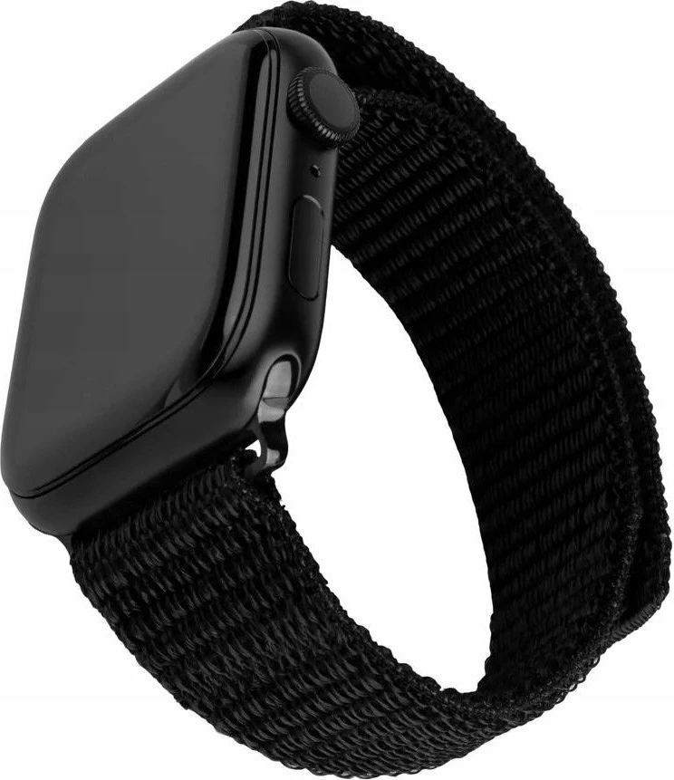 Rrip sportiv për Apple Watch Fixed FIXNST2-434-BK 42/44/45mm, 180-210 mm, nylon, i zi