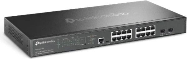 Switch i menaxhueshëm L2+ TP-LINK SG3218XP-M2 16-port 2.5G, 2-port 10G SFP+, 8-port PoE+ 240W, i zi