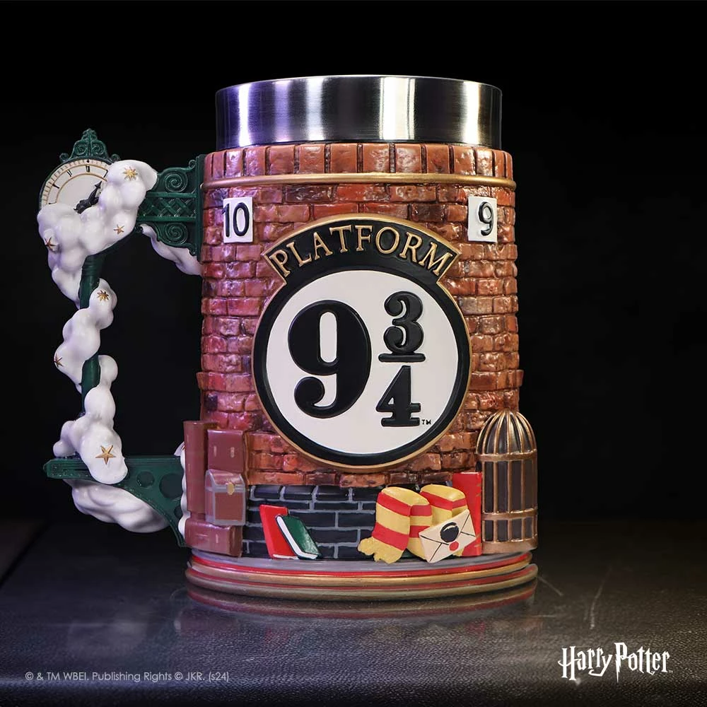 Filxhan koleksionist NEMESIS NOW Harry Potter Platform 9 ¾, 16 cm, me insert inox, në kuti dhurate