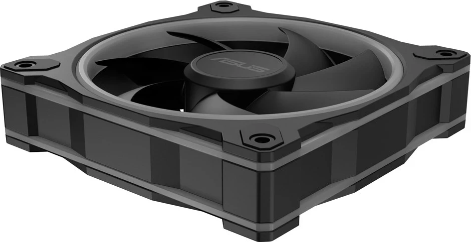 Ventilatorë për kasë kompjuteri ASUS Prime MR120 Fan ARGB, 12 cm, 3 copë, Zi