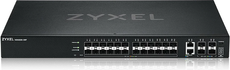 Switch Zyxel XGS2220-30F, 26+4P, 10G Ethernet