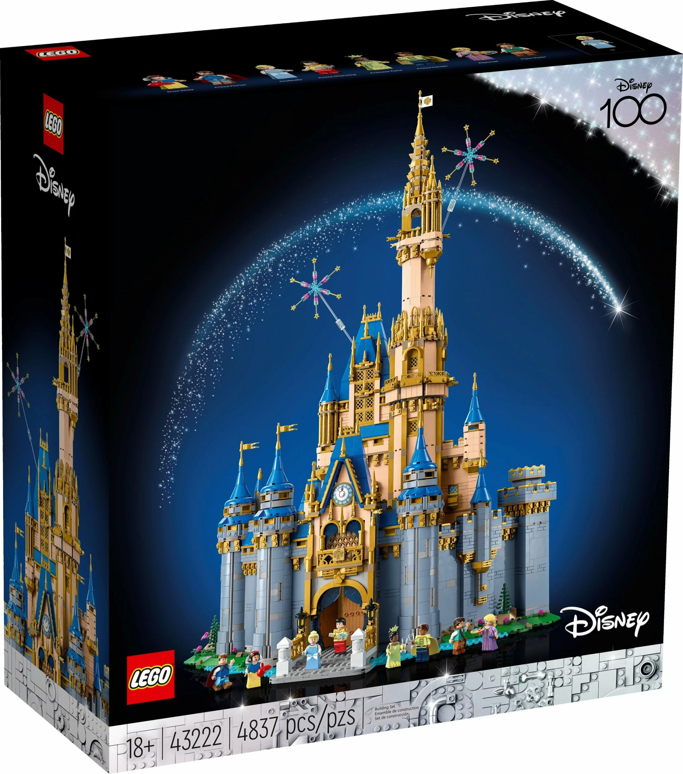 Set ndërtimi LEGO Disney Castle 43222, 4837 pjesë (18+)